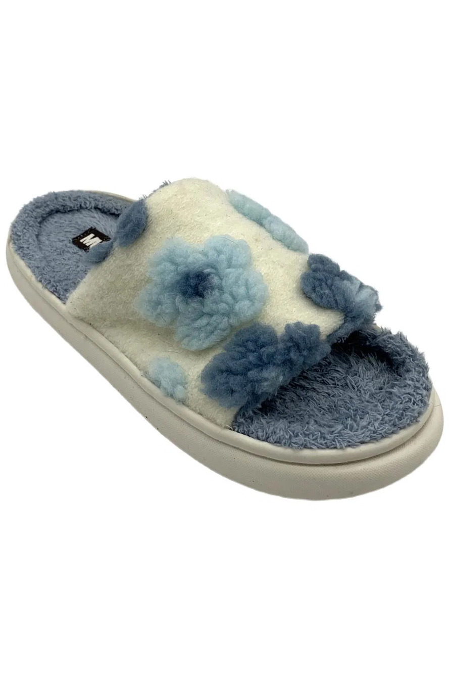 MUK LUKS Women's Marsai Slipper Pacific Blue -